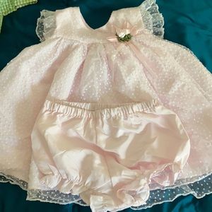 Pink baby dress